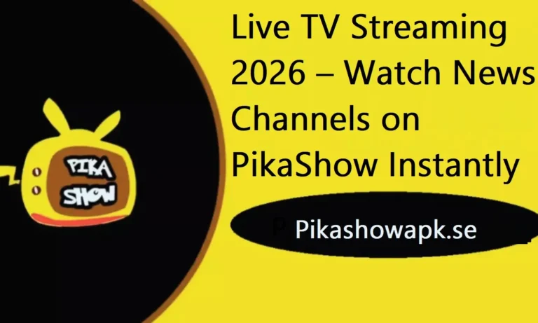 News Channels on PikaShow