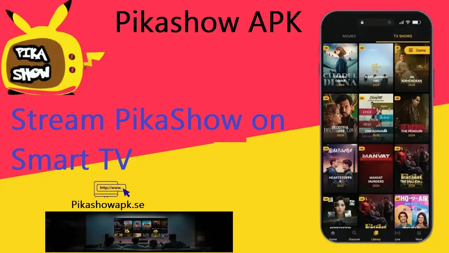 Stream PikaShow on Smart TV (1)